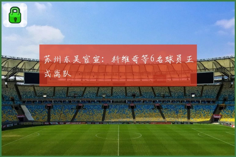 苏州东吴官宣:科维奇等6名球员正式离队